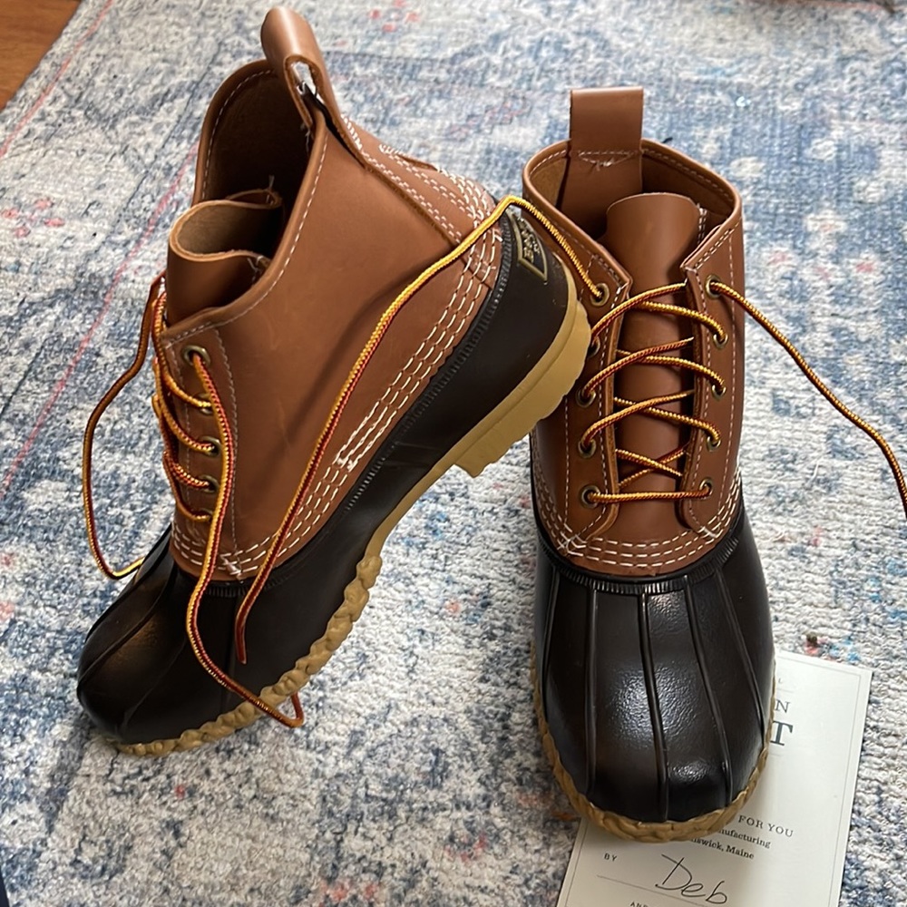 LL Bean Duck Boots 6” - Picture 3 of 6